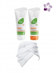 Aloe Vera Haarpflege-Set + LR Haarturban