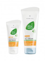 Aloe Vera Sonnenschutz-Set mit Anti-Aging Effekt